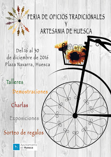 HUESCA. Feria de oficios tradicionales y artesanía (hasta el viernes, 30)