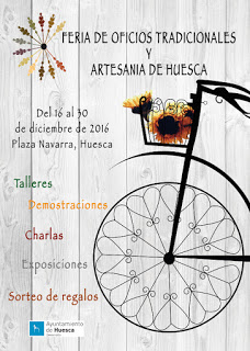 HUESCA. Feria de oficios tradicionales y artesanía (hasta el viernes, 30)