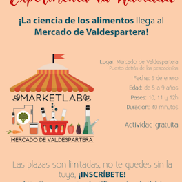 Taller de ciencia y alimentos para niños MarketLab (jueves, 5)