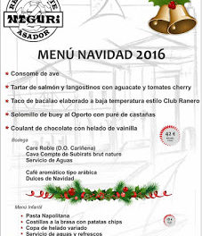 Menú especial del Día de Navidad en Neguri (25 diciembre)