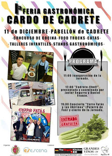 CADRETE. Feria gastronómica del cardo con FOOD TRUCKS (domingo, 11)