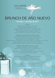 Menú de Año Nuevo en restaurante CELEBRIS (domingo, 1)