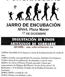 AÍNSA. Feria del vino artesano Punchacubas (sábado, 17)
