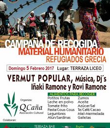 ALCAÑIZ. Vermú popular solidario (domingo, 5)