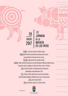 LOS FAYOS. Jornadas de la Matacía (sábado, 28)