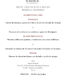 BARBASTRO. Menú de Reyes en RESTAURANTE SOMMOS (viernes, 6)