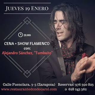 Cena y flamenco (jueves, 19)