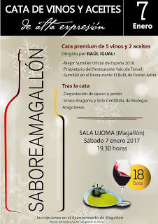 MAGALLÓN. Cata de vinos y aceites (sábado, 7)