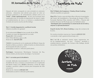 JACA. Charla sobre la trufa y demostración de cocina (miércoles, 15)