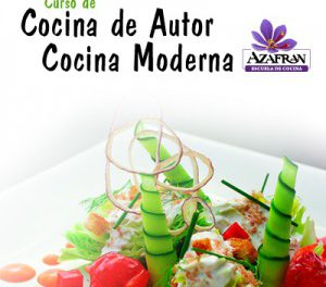 Curso de cocina de autor-moderna en AZAFRÁN (de martes a jueves, del 7 al 9)