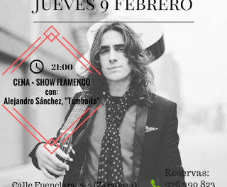 Cena y flamenco (jueves, 9)