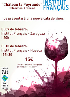 HUESCA. Cata de vino “Châteu la Peyraude” (viernes, 10)