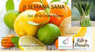 Jornadas sobre fruta y verdura de temporada (del 20 al 24)