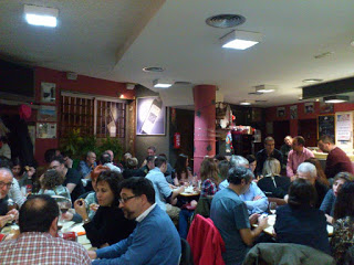 Cata coloquio vertical a ciegas en el BAR EL FÚTBOL (jueves, 16)