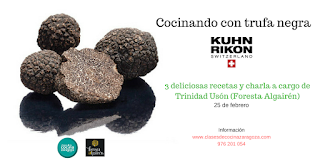 Curso “Cocinando con trufas” (sábado, 25)