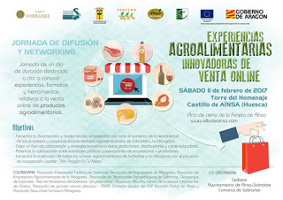 AINSA. Jornada “Experiencias agroalimentarias innovadoras de venta on line (sábado, 11)