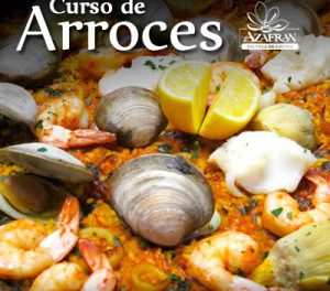 Curso de arroces en AZAFRÁN (de martes a jueves, del 28 al 31)