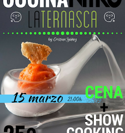 Show Cooking con nitrógeno líquido en LA TERNASCA, por 25 euros (miércoles, 15)