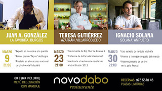 Cocina a cuatro manos en Novodabo (jueves, 30)