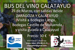 Bus del Vino Calatayud (sábado, 25)