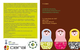 Curso sobre Desarrollo Rural Sostenible (martes, 14)