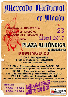 ALAGÓN. Mercado medieval de Alagón (domingo, 23)