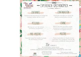 Menú EXPERIENCIA GASTRONÓMICA en el MOLINO DE SAN LÁZARO por 35 euros (hasta finales de junio)