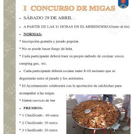 PURUJOSA. I Concurso de Migas (sábado, 29)