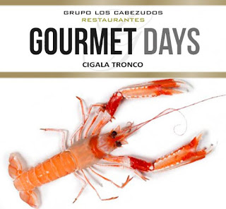 Gourmets Days en LOS CABEZUDOS y TRAGANTÚA con cigala (del 18 al 21)