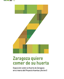 Exposición Zaragoza quiere comer de su huerta (hasta el 14 de junio)