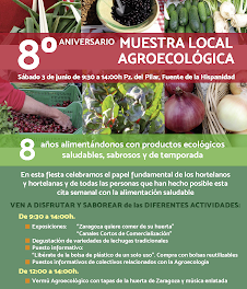 Fiesta del octavo aniversario del mercado agroecológico (sábado, 3)