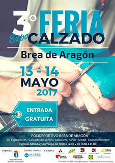 BREA DE ARAGÓN. Feria del calzado (días 13 y 14)