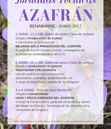 BENABARRE. Jornadas Técnicas sobre el azafrán (jueves, 1, y fin de semana)