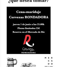 Cena maridaje (jueves, 1)