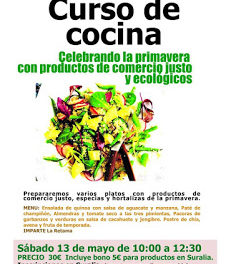 Curso de cocina (sábado, 13)