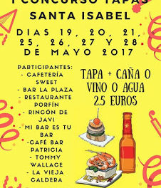 I Concurso de tapas Santa Isabel (del 19 al 28)