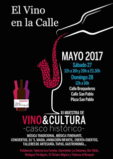 XI Muestra de vino y cultura en la calle (sábado y domingo, 27 y 28)