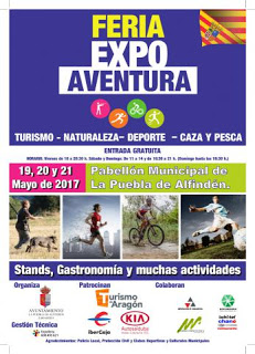 LA PUEBLA DE ALFINDÉN. Feria Expo Aventura (del 19 al 21 de mayo)