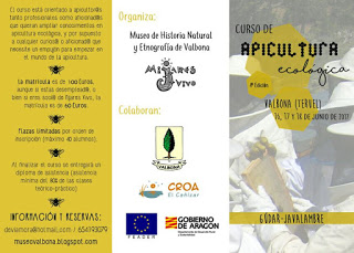 VALBONA Curso de apicultura ecológica (del 16 al 18)