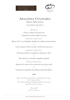 II Aragonia Culinaria con el Gastroespacio del Hotel AH, Jaca (jueves, 29)