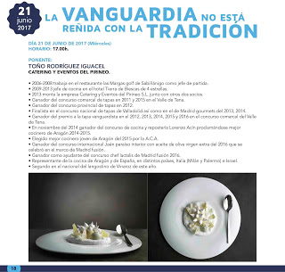 HUESCA. Talleres Huesca la Magia de la Gastronomía 2017 (miércoles, 21)