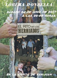 LOBERA DE ONSELLA. Recreación del Rito del Herniado (sábado, 24)