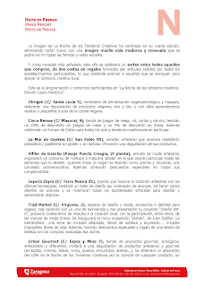 IV Noche de los Tenderos Creativos (viernes, 30)