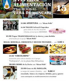 VERA DE MONCAYO. Feria de la alimentación tradicional (sábado, 15)