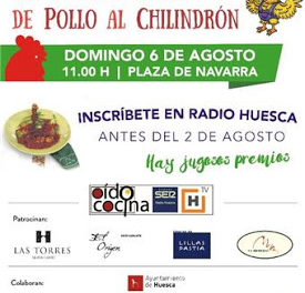 HUESCA. VIII Concurso de pollo al chilindrón (hasta el 2 de agosto)