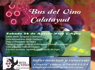 ZARAGOZA / CALATAYUD. Excursión del Bus del vino Calatayud (sábado, 26)