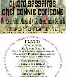 Recorrido musical y gastronómico sefardí (viernes, 8)