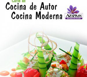 Curso de cocina de autor en AZAFRÁN (de martes a jueves, del 26 al 28)