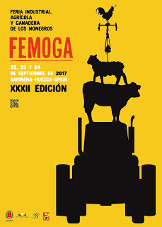 SARIÑENA. Femoga, Feria industrial, agrícola y ganadera (del 22 al 24)