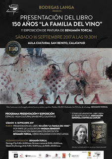 CALATAYUD. Presentación del libro “150 años, la familia y el vino” (sábado, 16)